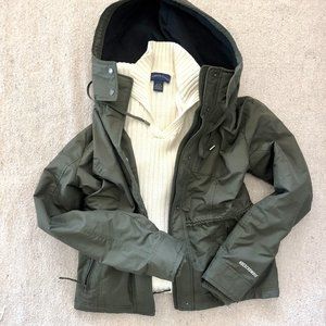 Green Abercrombie Winter Parka